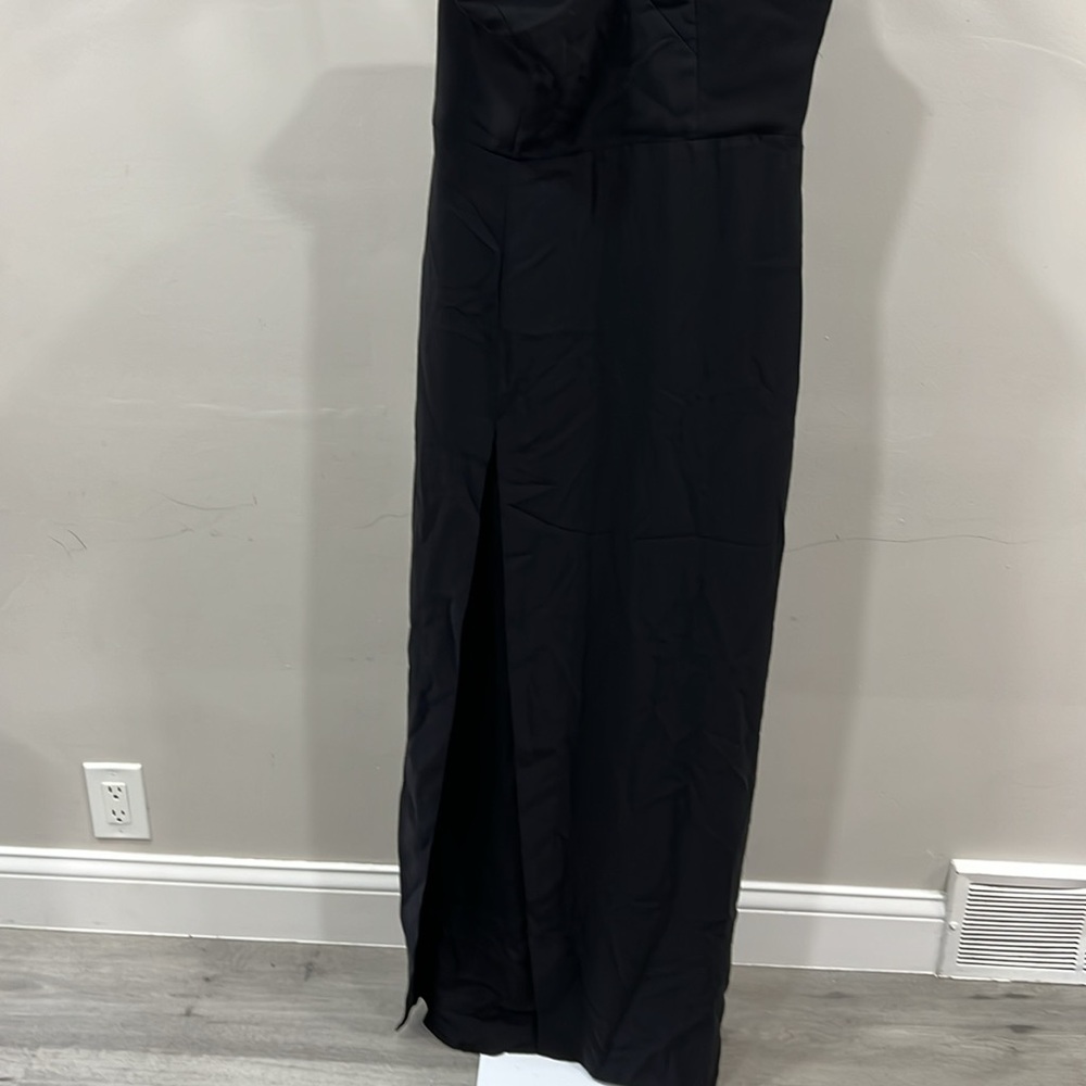 Amanda Uprichard X REVOLVE Gilda Gown in Black - Picture 4 of 14